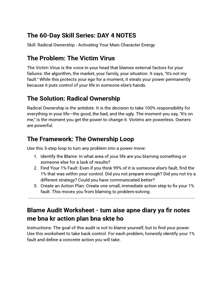 Day 4 Notes | PDF