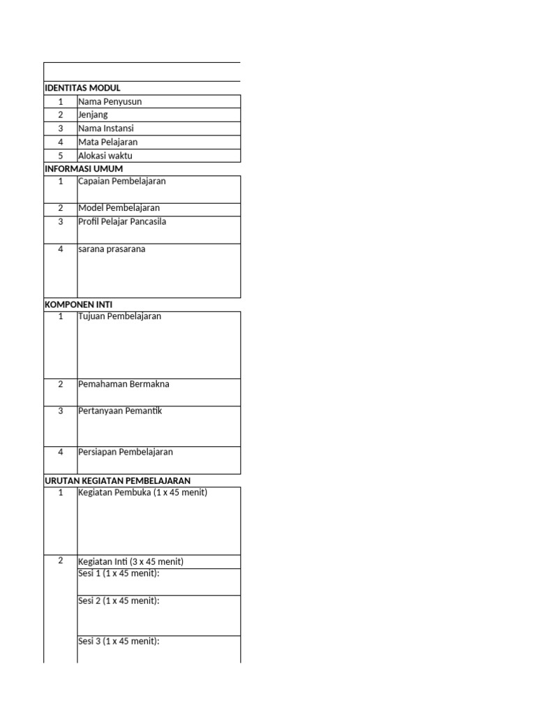 Modul Ajar | PDF