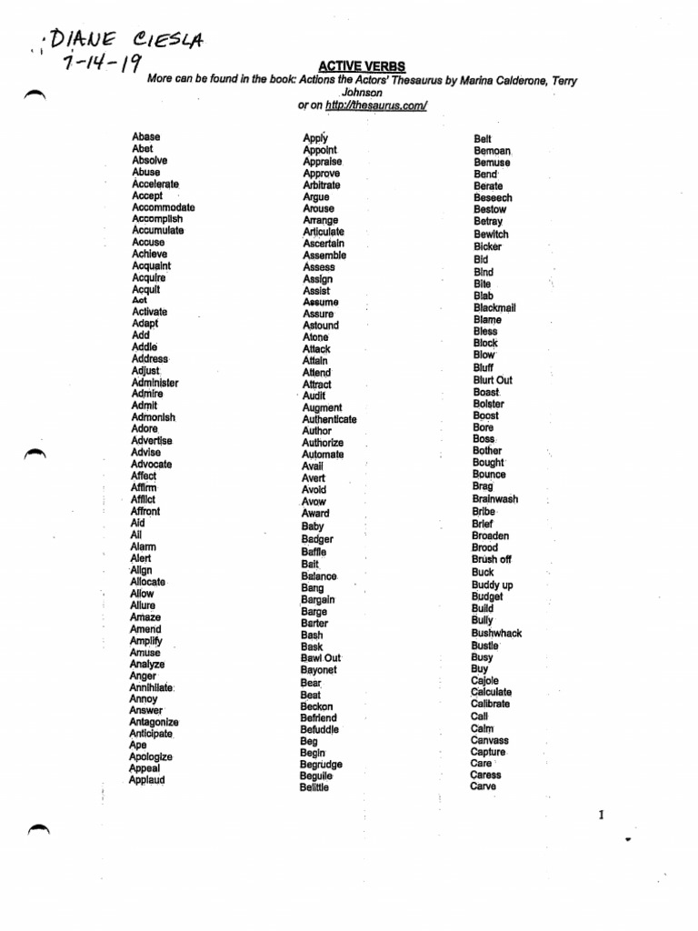 Action Sheet 2 2 | PDF