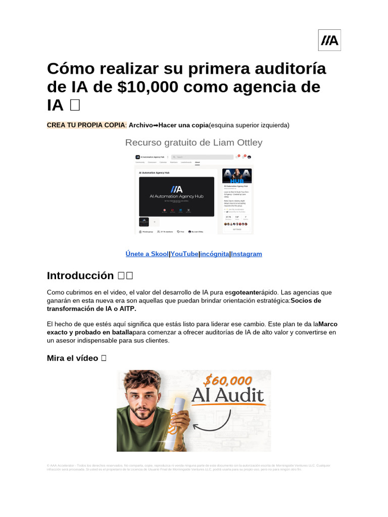 Auditoría de IA: Guía para Agencias | PDF | Inteligencia artificial ...