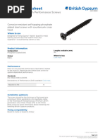 Gypframe MF5 Ceiling Section Details | PDF | Materials