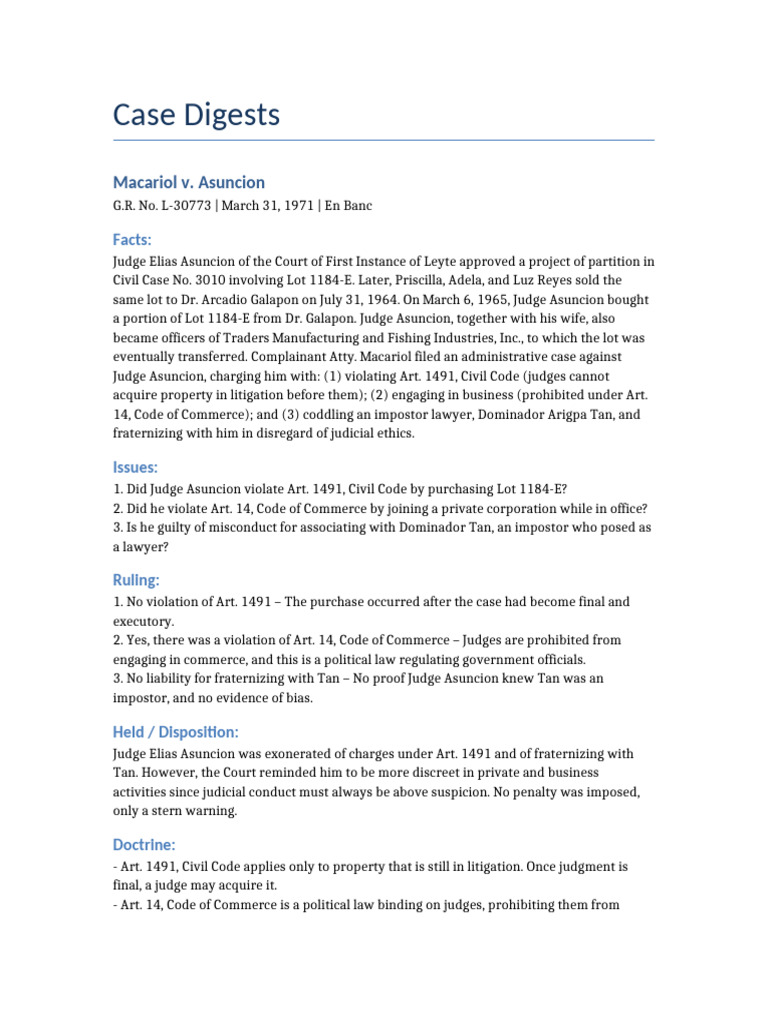 Case Digests | PDF | Defamation | Common Law