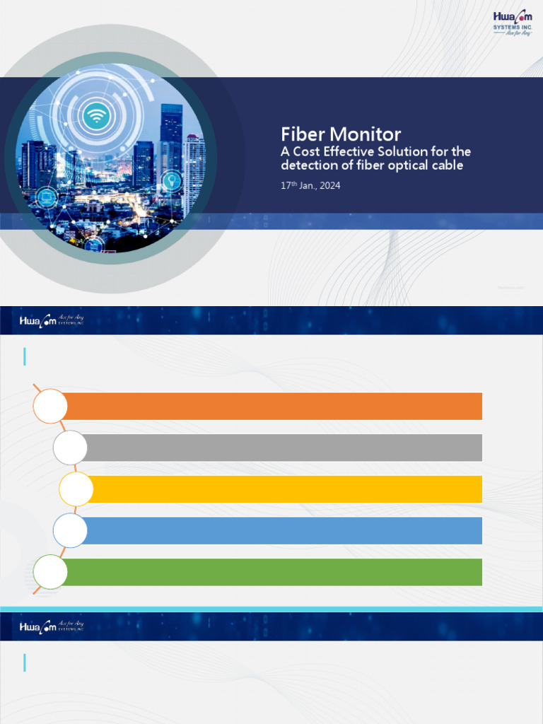 Cost-Effective Fiber Monitor Solutions | PDF | Optical Fiber | Fiber ...