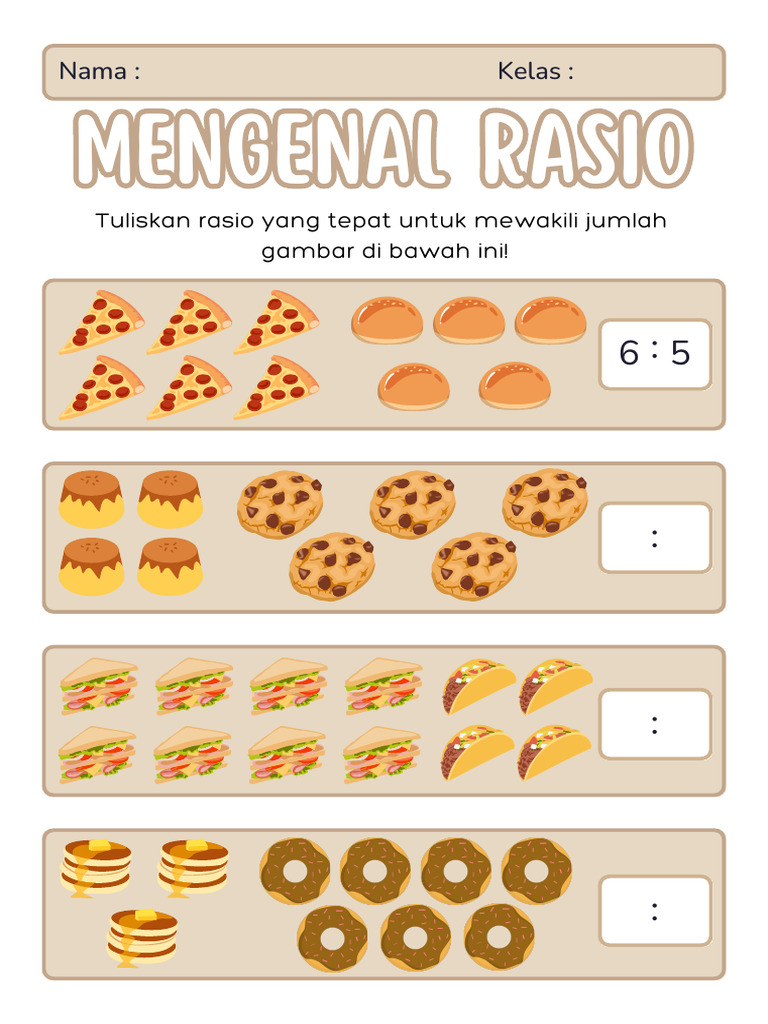 Rasio Gambar: 6:5 dan Contoh Lainnya | PDF
