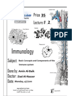 Immunology Lecture #2