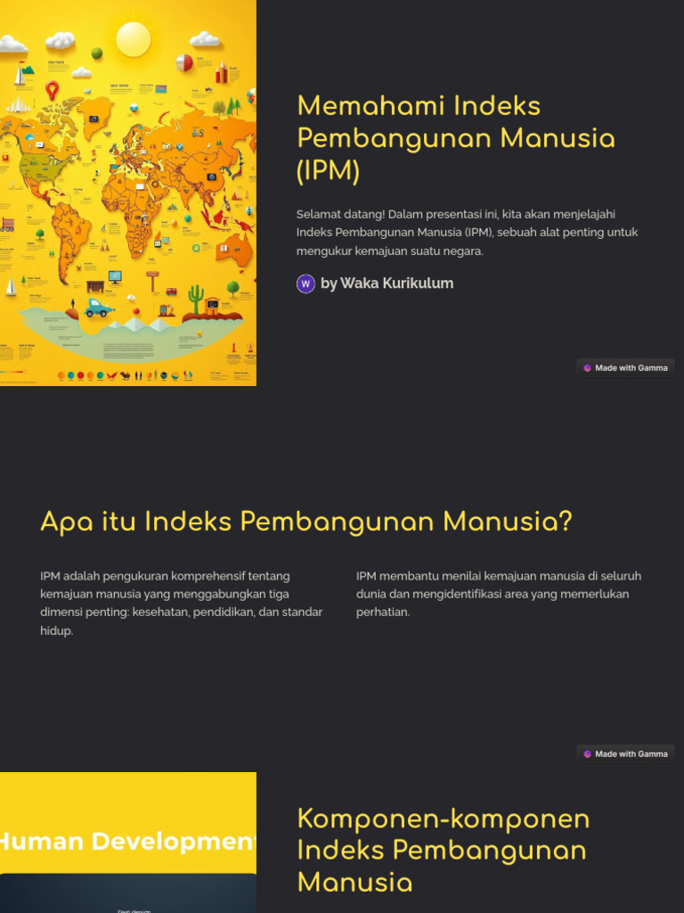 Memahami Indeks Pembangunan Manusia | PDF