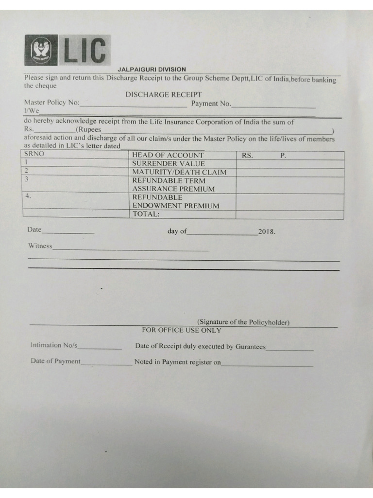 Annuity ROC Death Claim Form | PDF