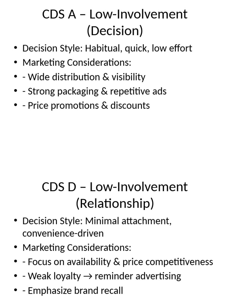 Consumer Decision Styles & Marketing Strategies | PDF