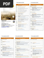 Programa do III Congresso Internacional da SPESM