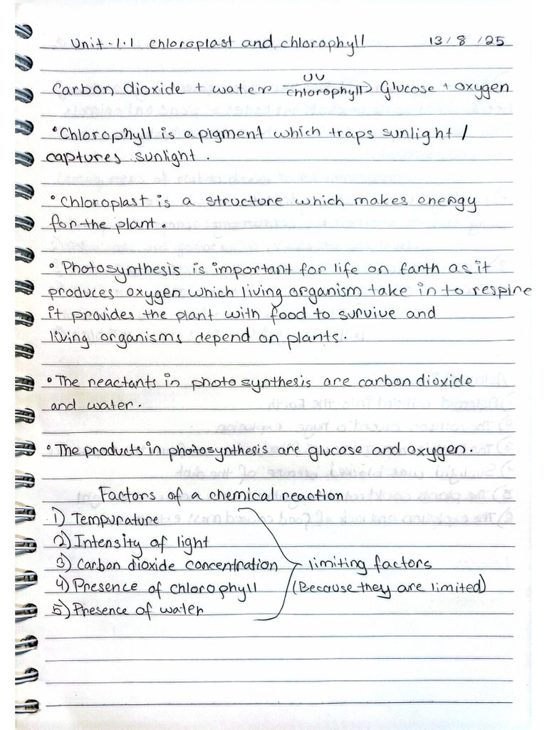 Cambridge Lower Secondary Science Learners Book Stage 9 Unit 1 Notes ...