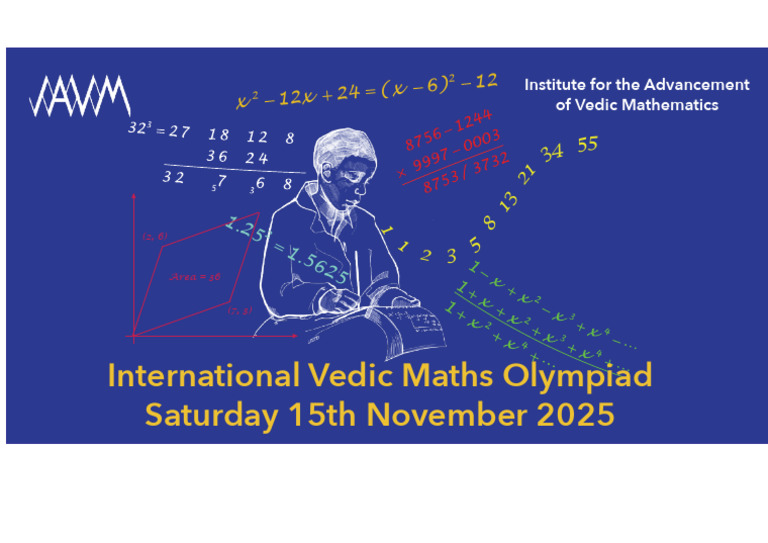 Vedic Maths Olympiad 2025 Details | PDF