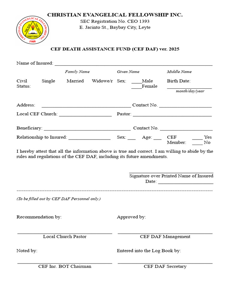 DAF Policy Ver. 2025 | PDF