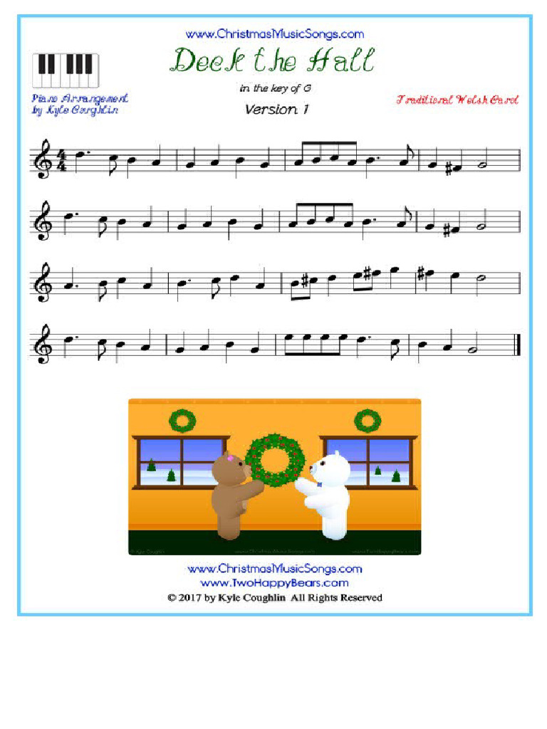 Deck The Halls | PDF