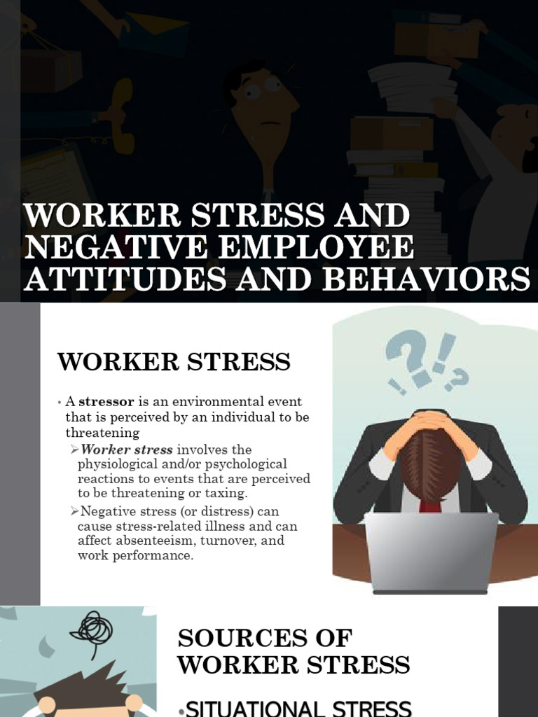 Worker Stress and Its Impact on Attitudes | PDF | Stress (Biology ...