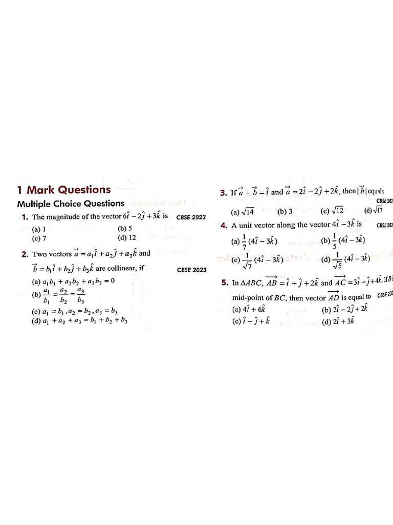 Vector | PDF
