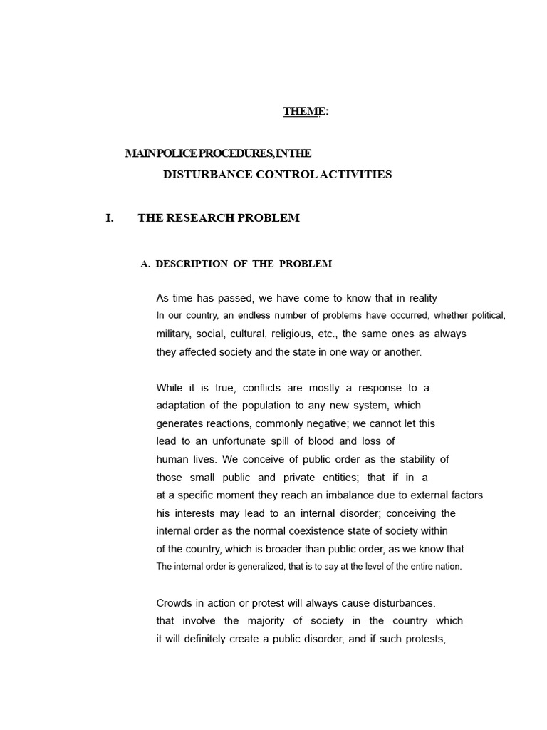 Police Procedures for Riot Control | PDF | Police | Violence