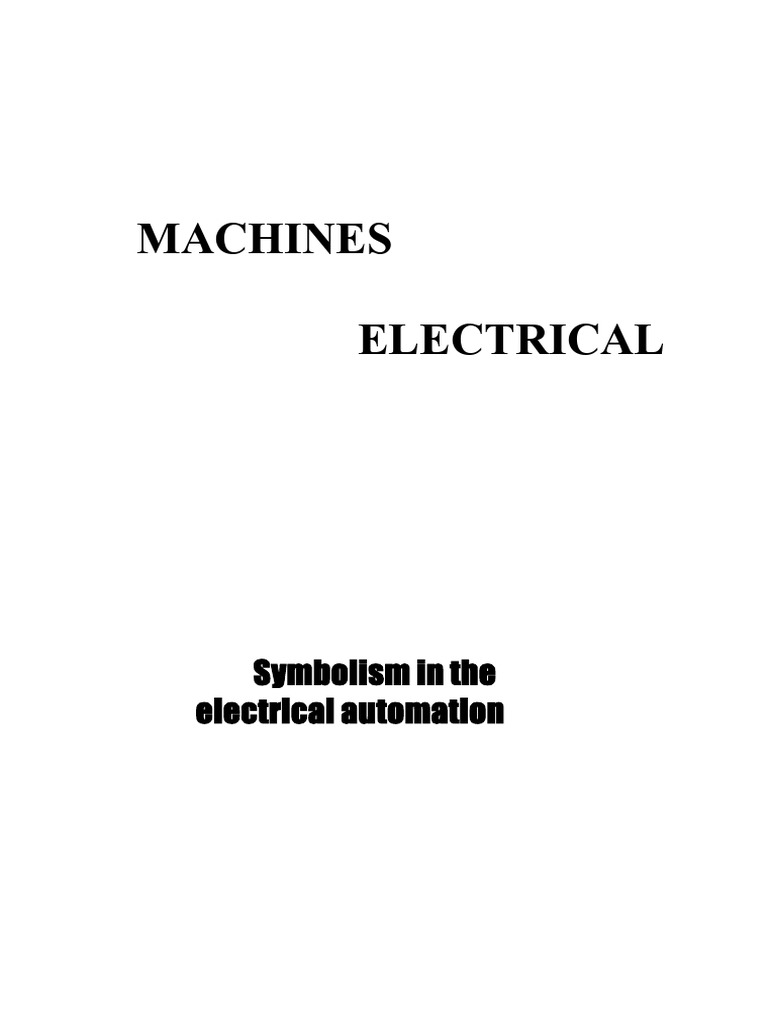 Electrical Symbolism DIN ANSI IEC | PDF | Relay | Switch