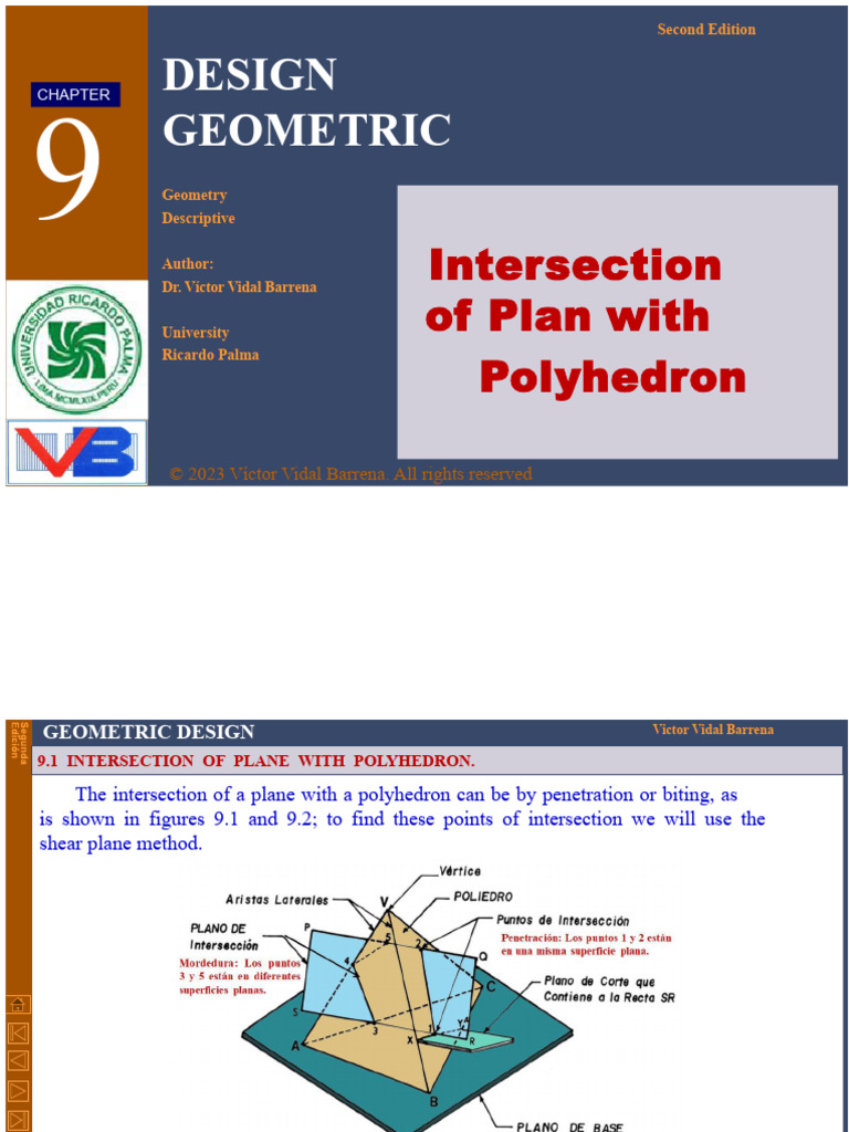 Intersection of Plane with Polyhedron | PDF | Classical Geometry ...