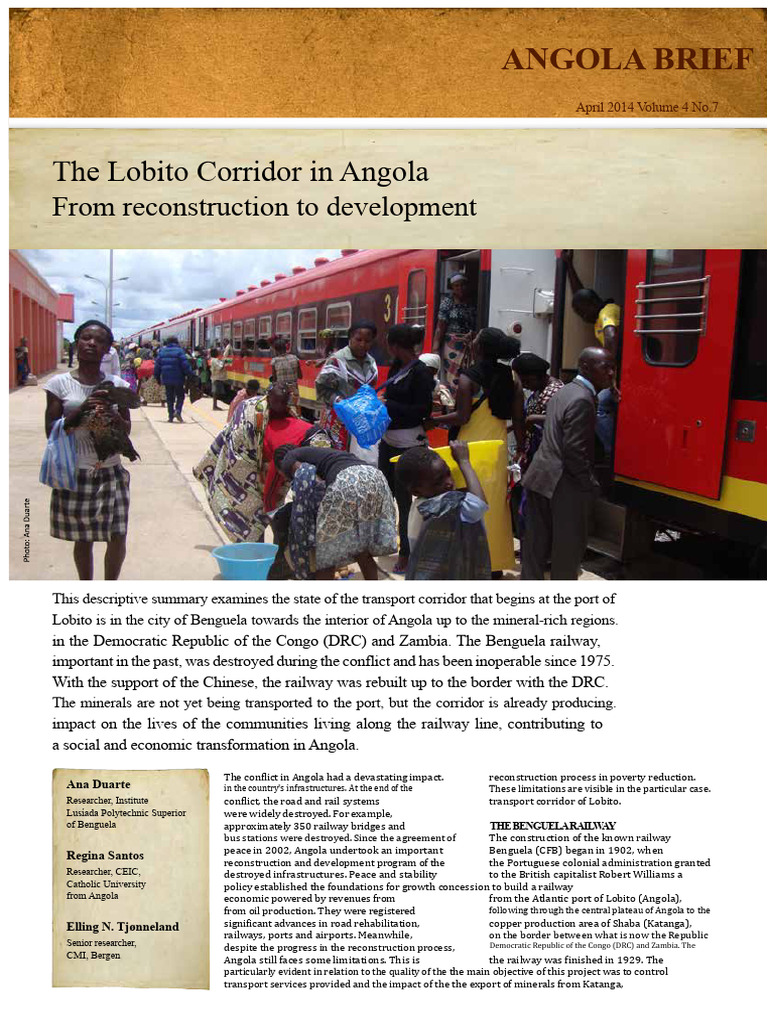 5131 - The Lobito Corridor in Angola | PDF | Economies