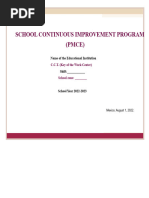 School Improvement Action Plan 2026 | PDF | Teachers | Behavior ...