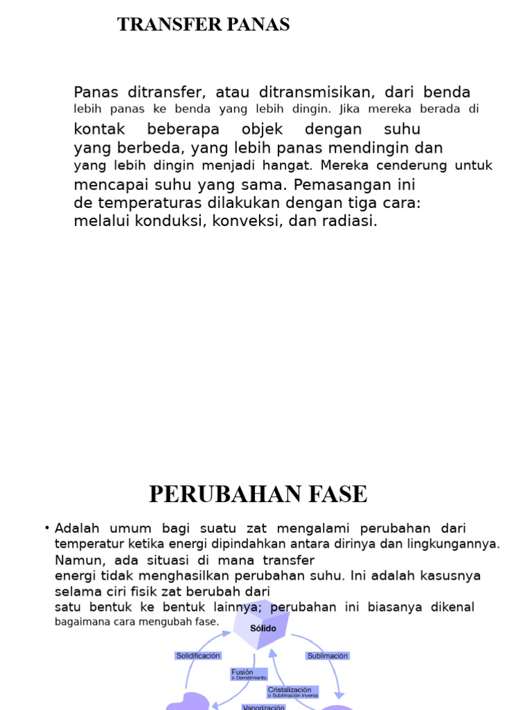 2.3 Transfer Panas Dengan Perubahan Fase | PDF