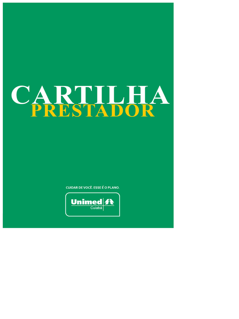 Ghidul Prestator UNIMED | PDF