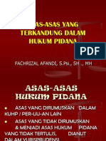 2 - Asas Asas Dalam Hukum Pidana