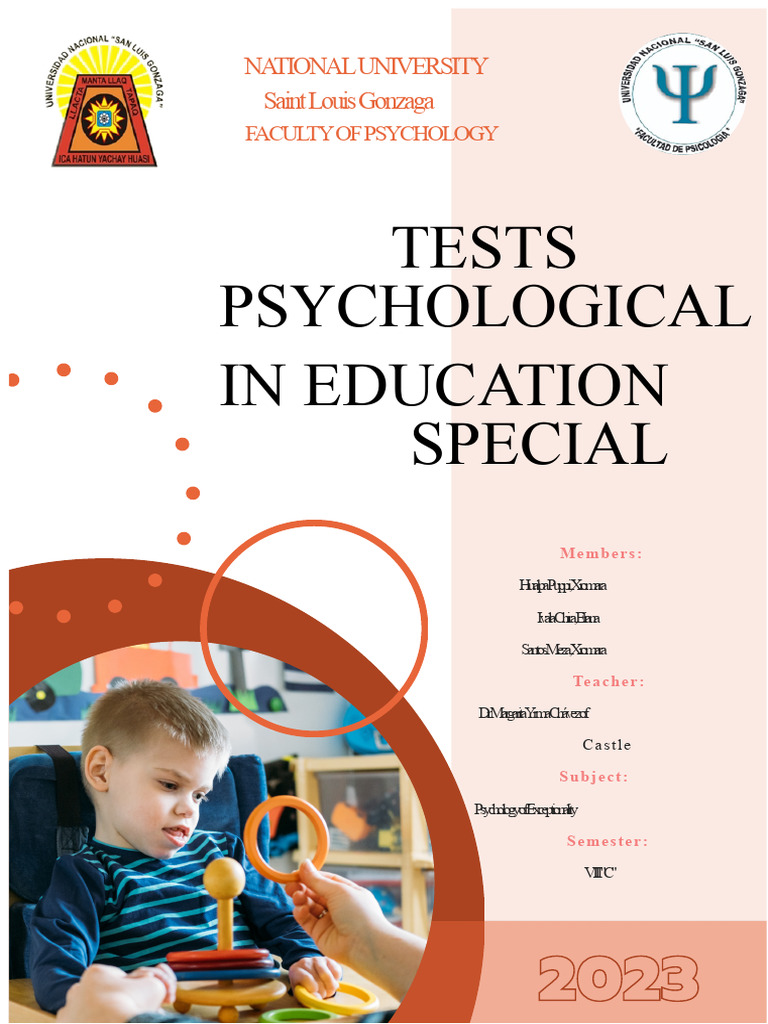 Psychological Tests For NNE - Session 4 | PDF | Wechsler Adult ...