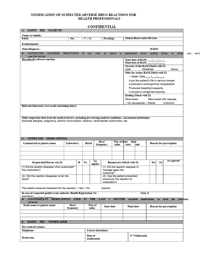 Format For Rams Notification | PDF | Diseases And Disorders | Medical ...
