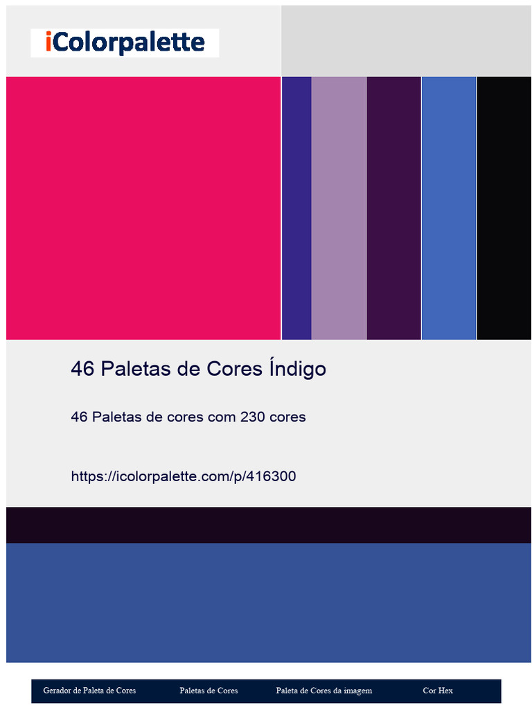 46-Paletas de Cores Índigo-1 - 416300 | PDF