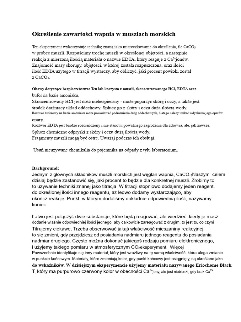 Handouts12 Seashells | PDF