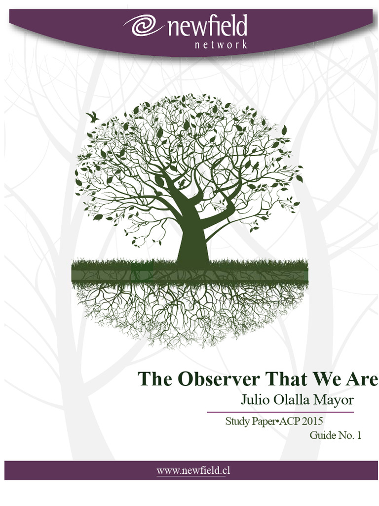 The Observer That We Are PDF | PDF | Emotions | Mind