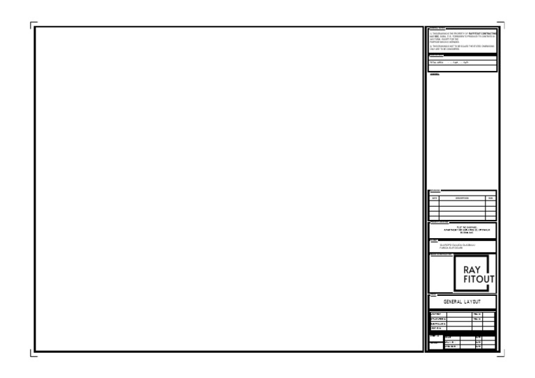 Project Drawing and General Notes | PDF