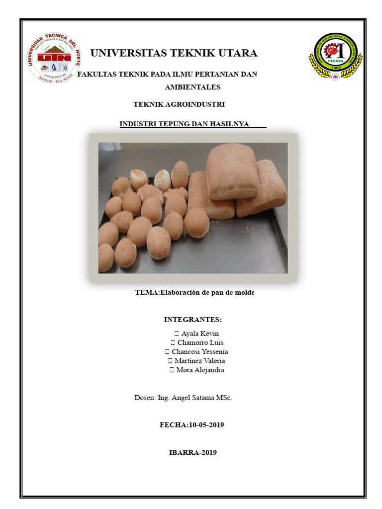 Proses Pembuatan Roti Tawar Berkualitas | PDF