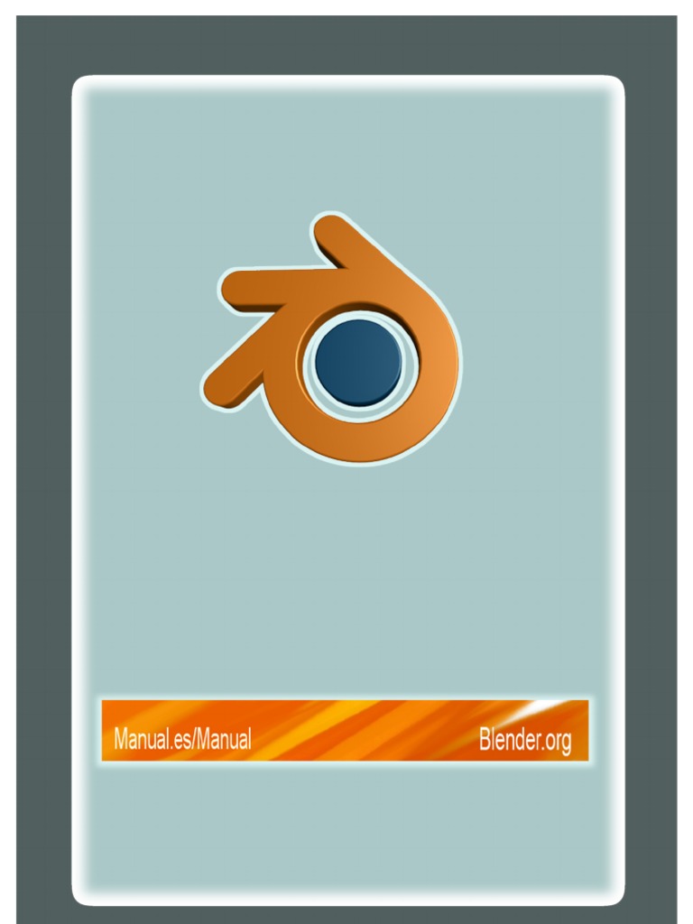 Manual Blender Blender (Software) Software Gratuito