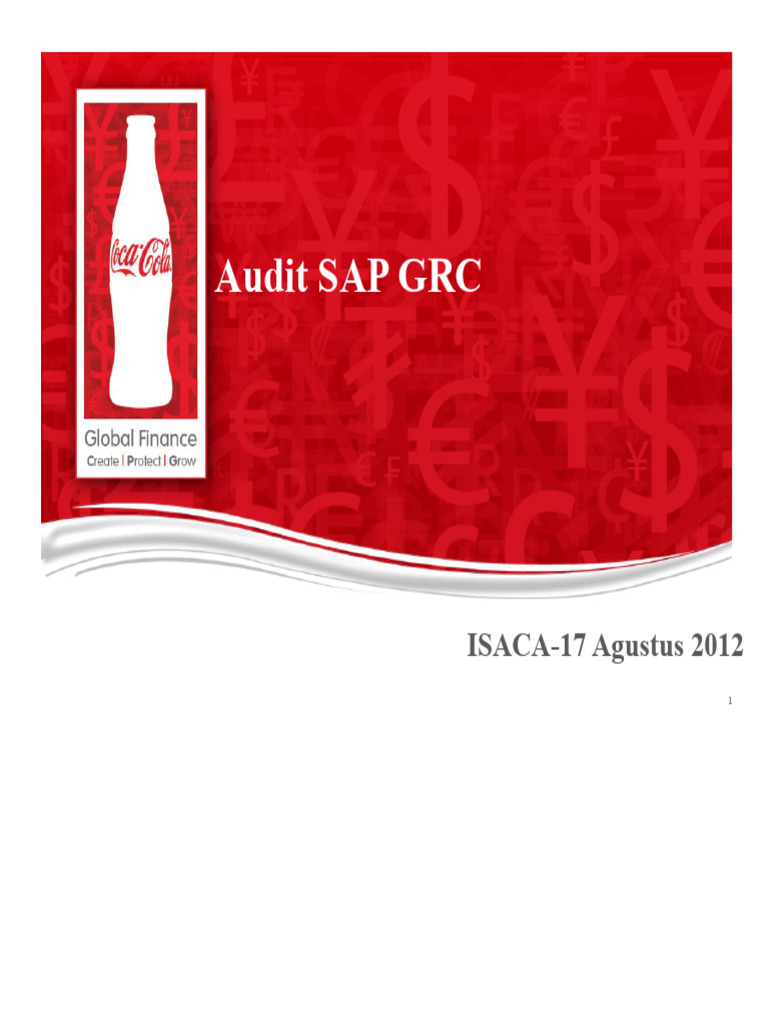 View of Audit Keamanan SAP GRC di Coca-Cola | PDF