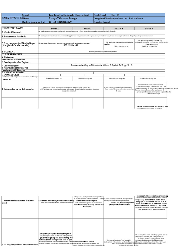Q2 DLL DRRR Week 2.1 - 2020 | PDF