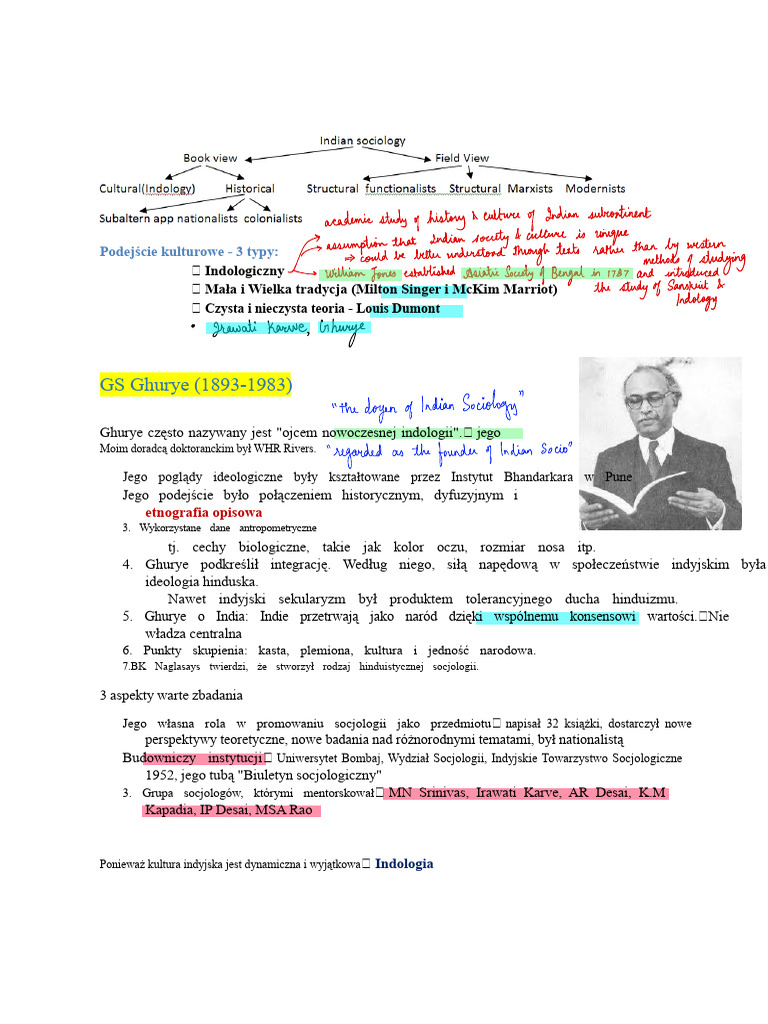 GS Ghurye | PDF
