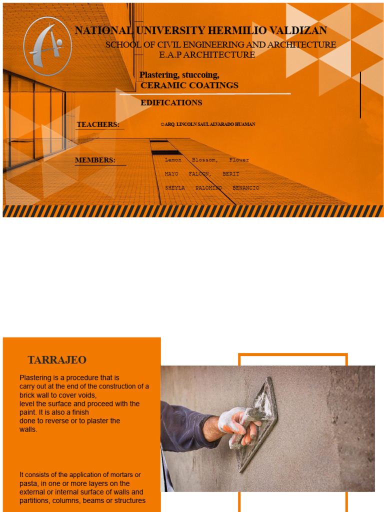 Plastering Techniques and Materials Guide | PDF | Plaster | Building ...