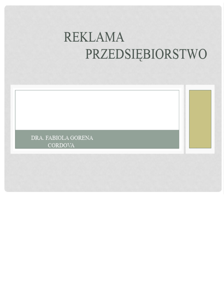 5 Reklama Drukowana | PDF