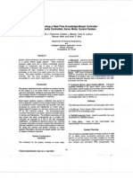 Implementing A Real-Time Knowledge-Based Controller in Velocity Controlled, Servo Motor Control System