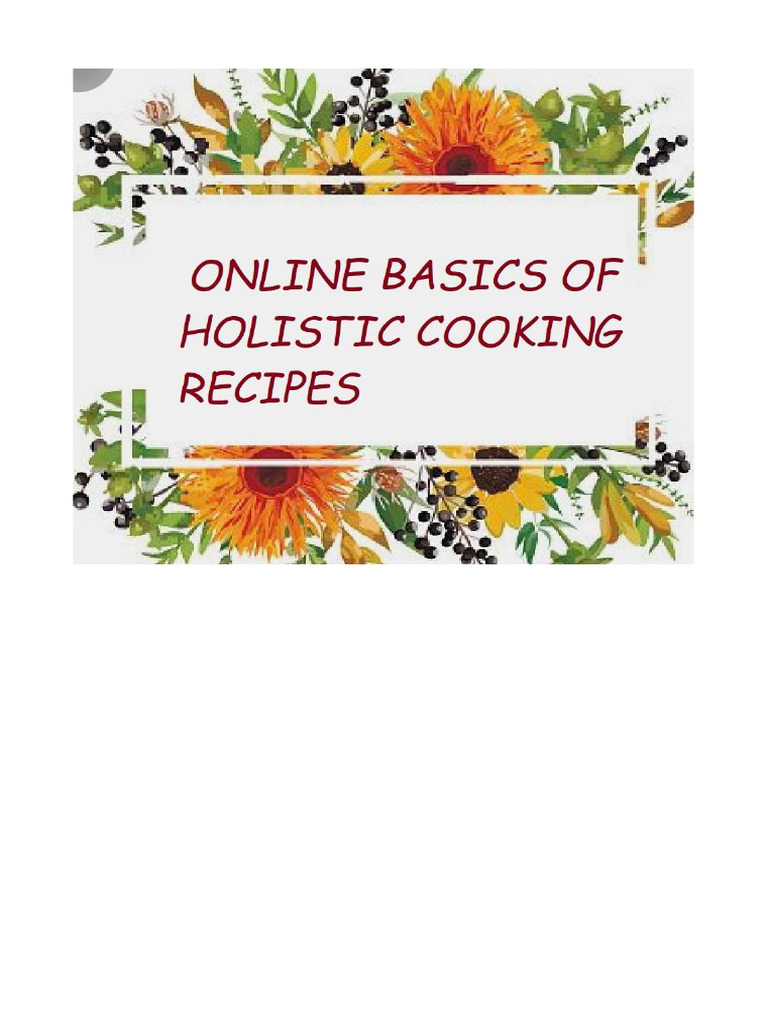 Recipes Min | PDF