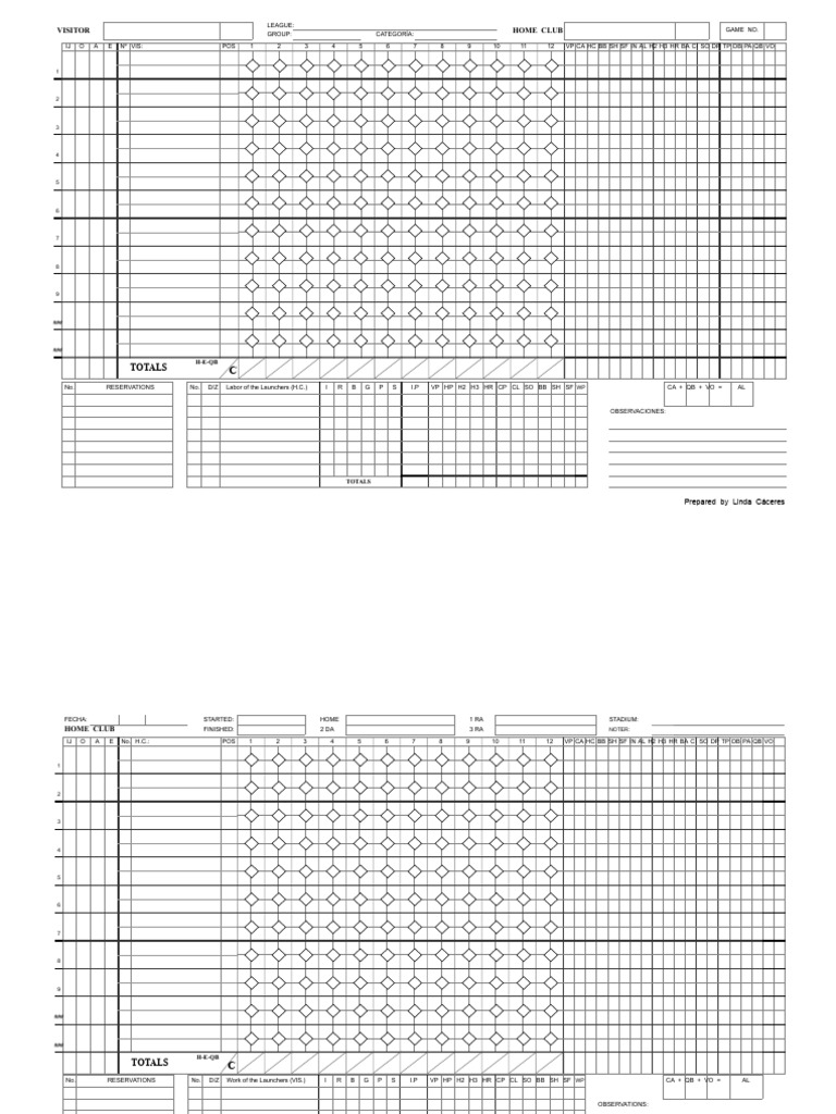 Kickball Form | PDF