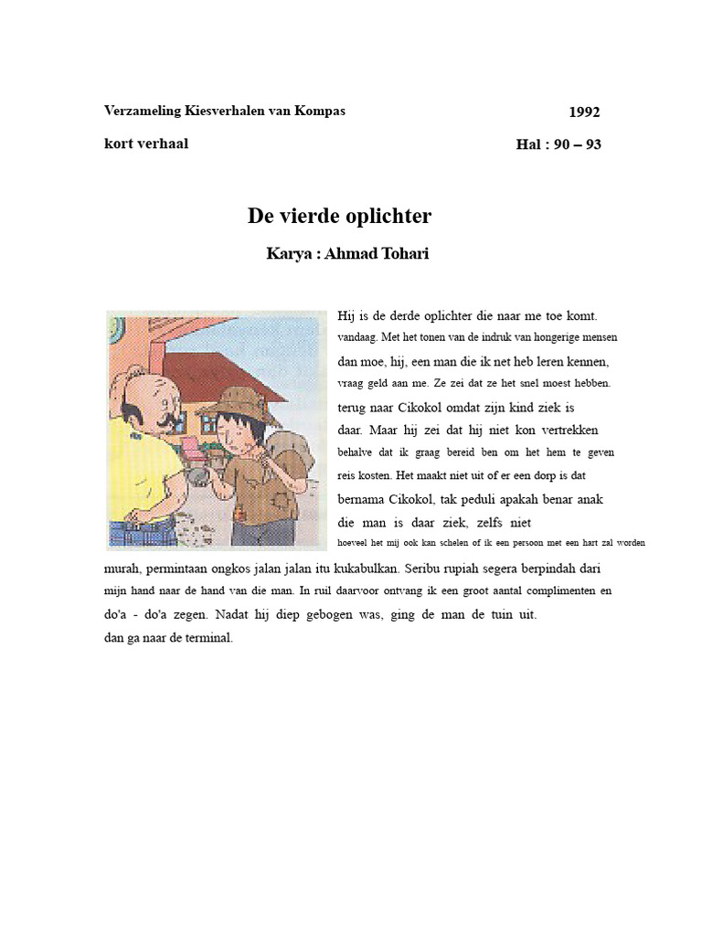 Korte Verhalen Analyseren | PDF