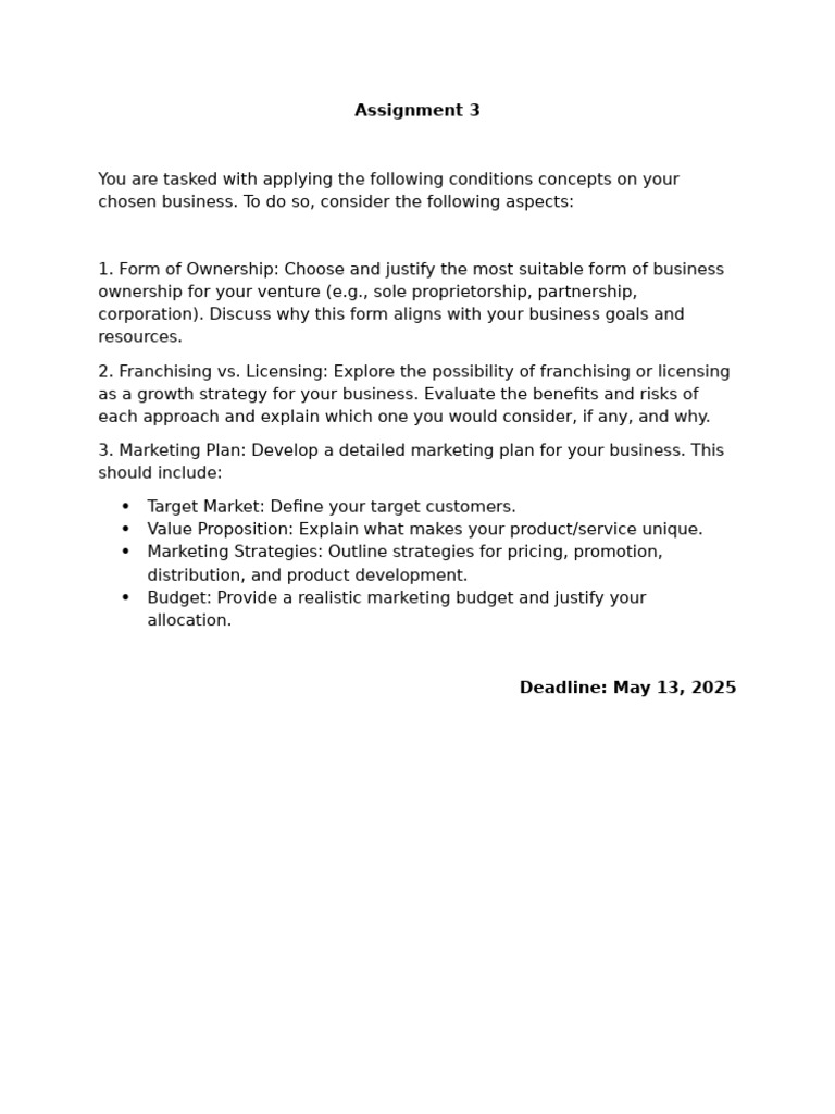 Assignment 3 | PDF