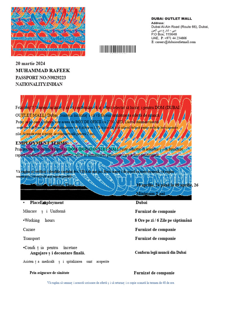 Dom Oferta Domnului Muhammad Rafeek | PDF