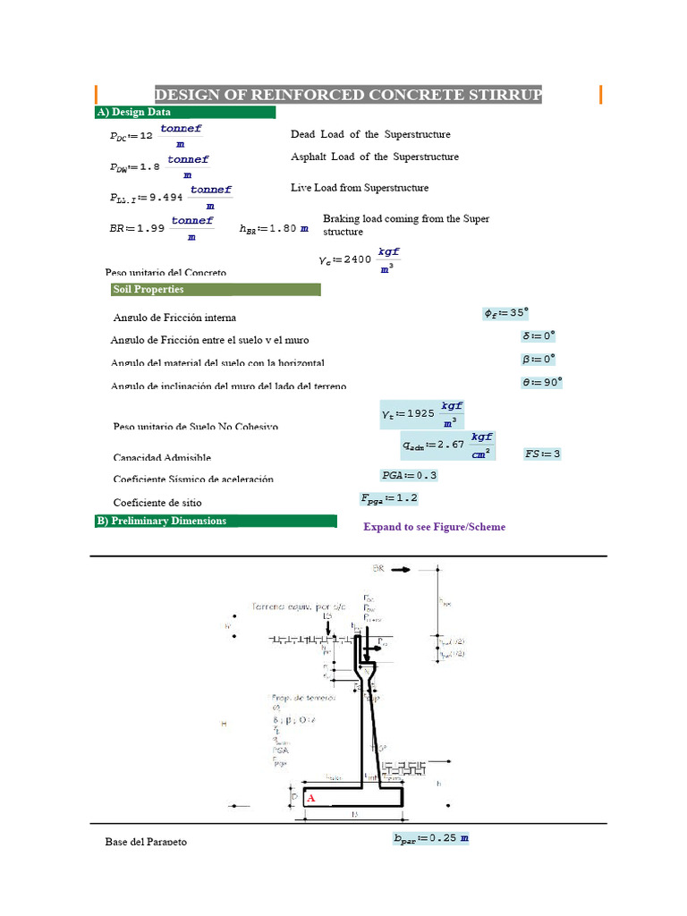 Reinforced Concrete Stirrup Design Guide | PDF | Reinforced Concrete ...