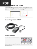 Step 7 PLC Connection and Transfer Guide | PDF | Computer Network ...