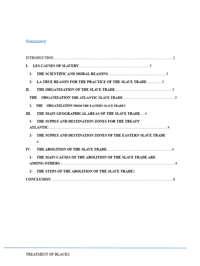 Causes and Impact of the Slave Trade | PDF | Abolitionism | Atlantic ...