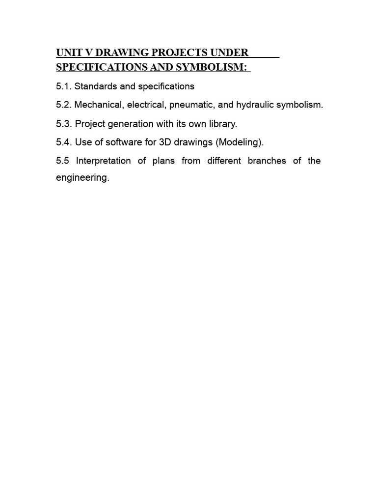 Technical Drawing Standards and Symbols | PDF | 3 D Modeling ...